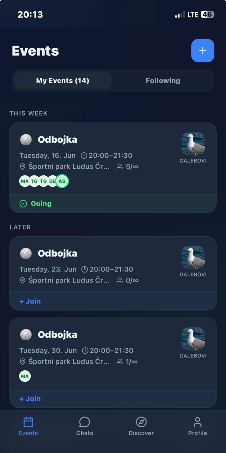 SubIn events